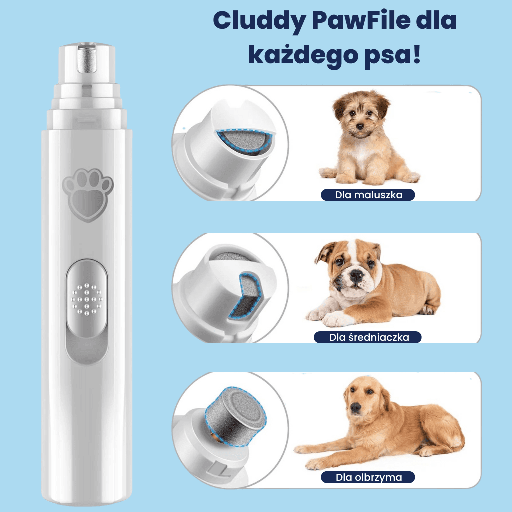 Cluddy PawFile - Szlifierka do pazurów