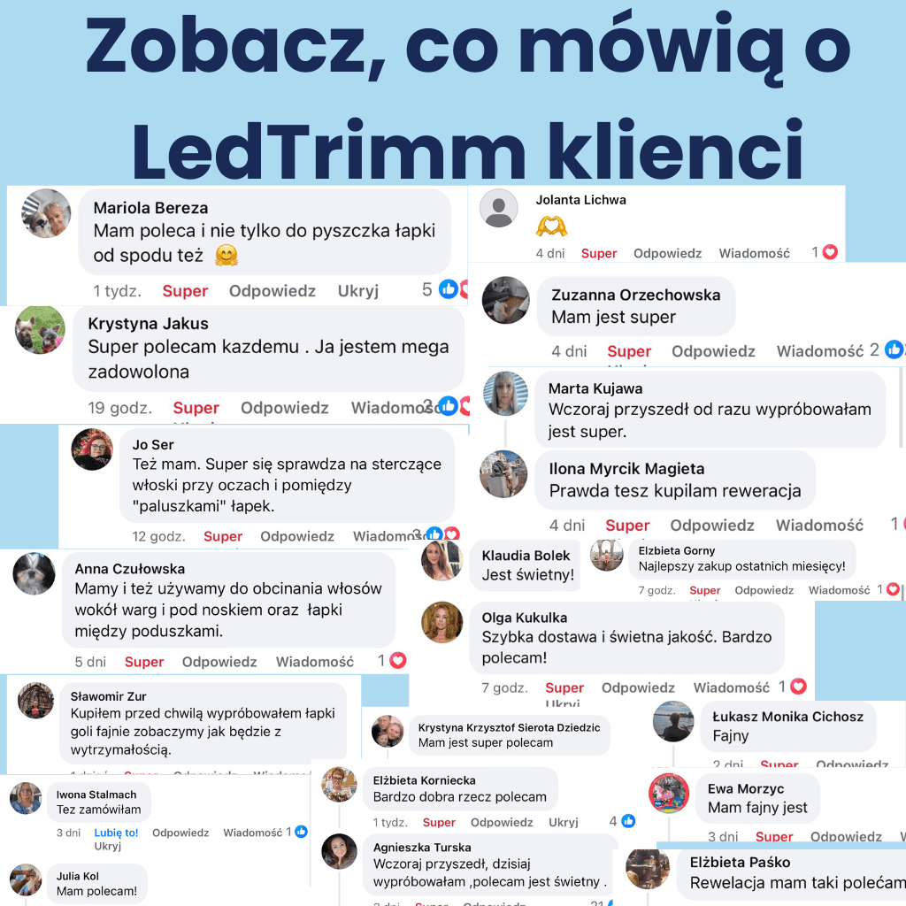 Cluddy Trimm - Domowy Groomer do miejsc wrażliwych Twojego psa