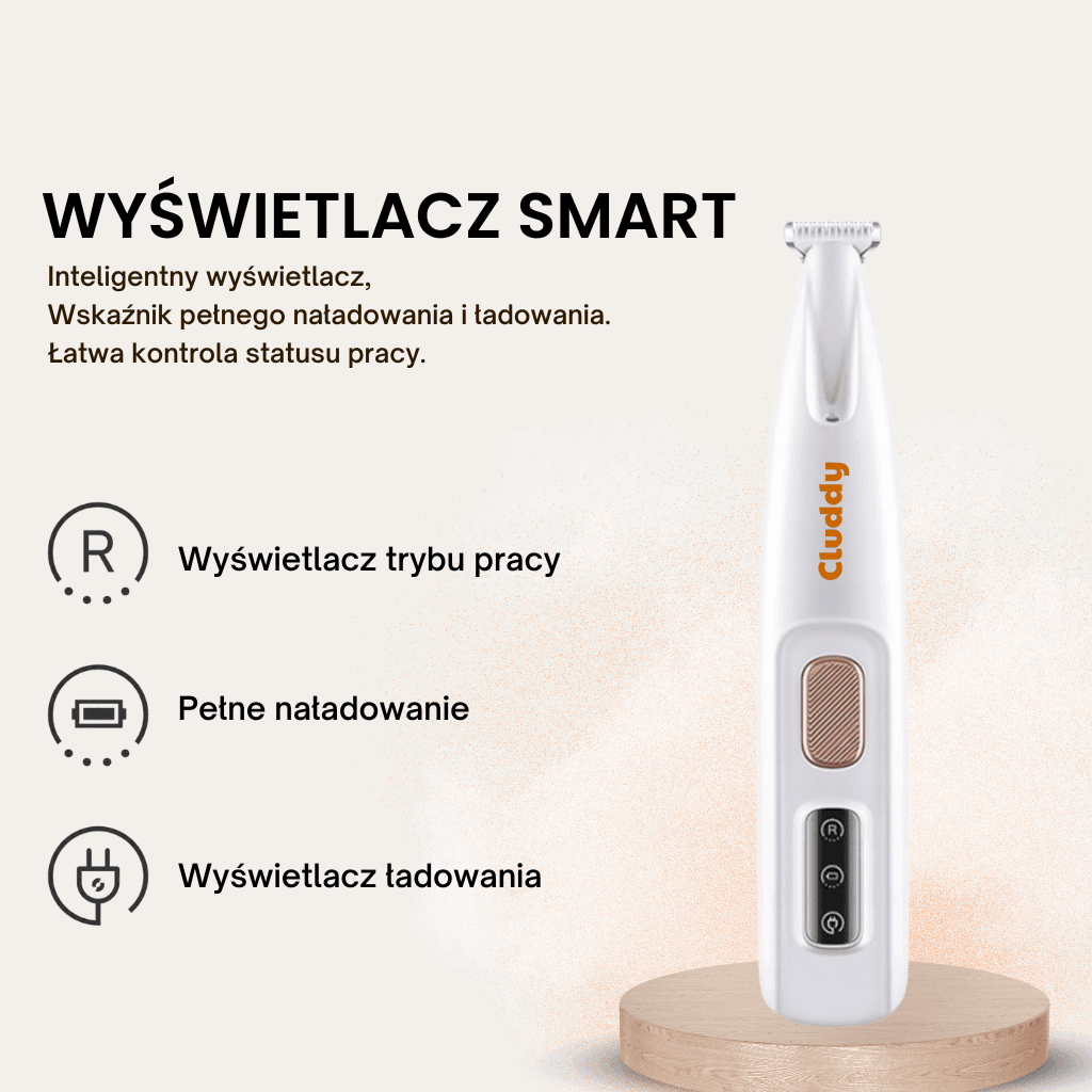 Cluddy Trimm - Domowy Groomer do miejsc wrażliwych Twojego psa
