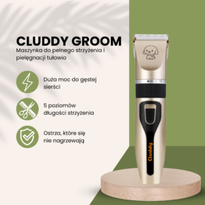 Cluddy Groom - Maszynka do pełnej pielęgnacji i strzyżenia tułowia psa