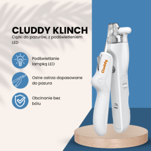 Cluddy Klinch - Cążki do pazurów z lampką LED
