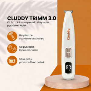 Cluddy Trimm 3.0 - Domowy Groomer do miejsc wrażliwych Twojego psa