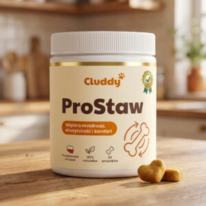 Cluddy ProStaw - codzienny gryzak wspierający ruchomość stawów Twojego psa