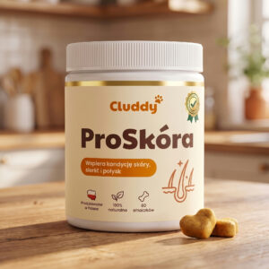 Cluddy ProSkóra - codzienny gryzak wspierający kondycję skóry Twojego psa